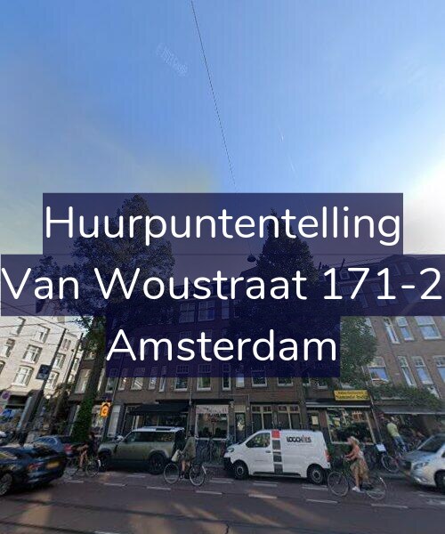 Foto gevel Huurpuntentelling voor Van Woustraat 171-2, Amsterdam