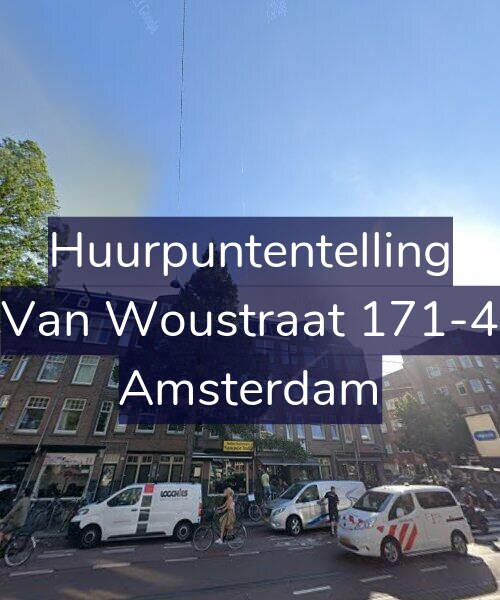 Foto gevel Huurpuntentelling voor Van Woustraat 171-4, Amsterdam