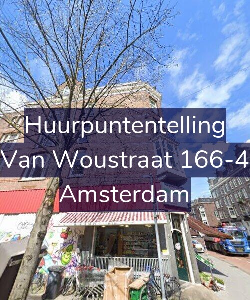 Foto gevel Huurpuntentelling voor Van Woustraat 166-4, Amsterdam