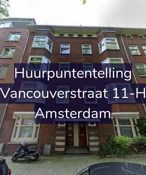 Foto gevel Huurpuntentelling voor Vancouverstraat 11-H, Amsterdam