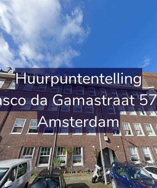 Foto gevel Huurpuntentelling voor Vasco da Gamastraat 57-1, Amsterdam