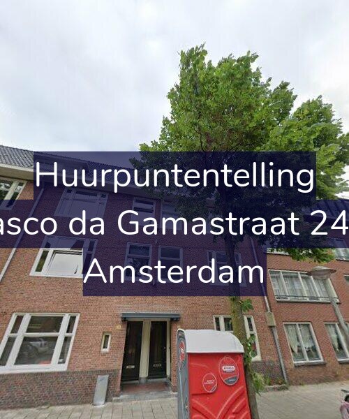 Foto gevel Huurpuntentelling voor Vasco da Gamastraat 24-1, Amsterdam