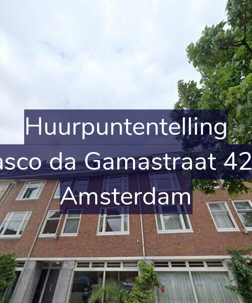 Foto gevel Huurpuntentelling voor Vasco da Gamastraat 42-2, Amsterdam