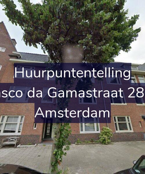 Foto gevel Huurpuntentelling voor Vasco da Gamastraat 28-H, Amsterdam