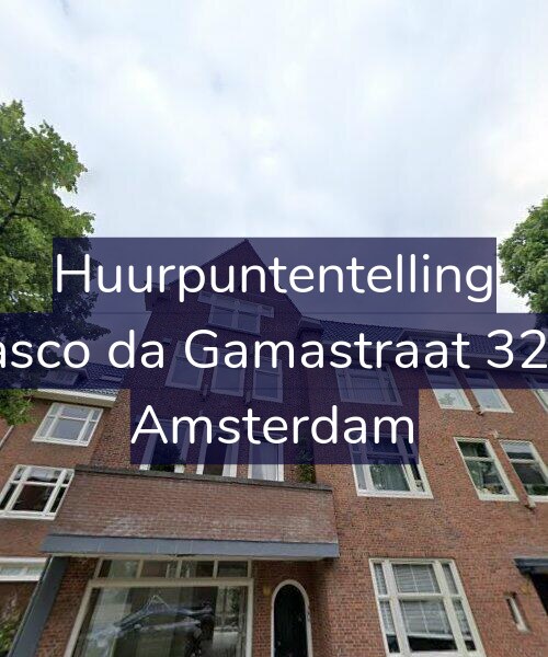 Foto gevel Huurpuntentelling voor Vasco da Gamastraat 32-2, Amsterdam