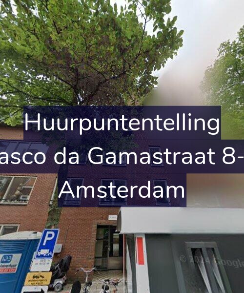 Foto gevel Huurpuntentelling voor Vasco da Gamastraat 8-A, Amsterdam