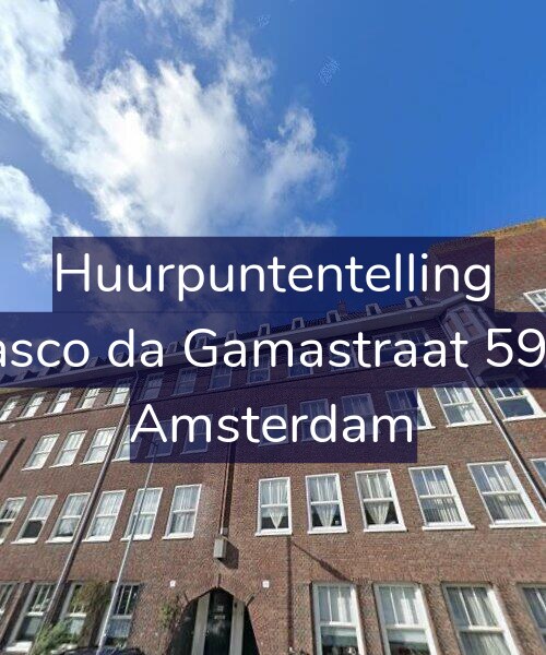 Foto gevel Huurpuntentelling voor Vasco da Gamastraat 59-3, Amsterdam
