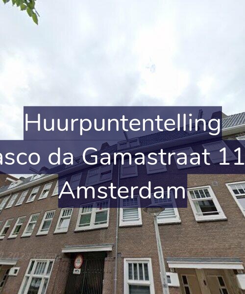 Foto gevel Huurpuntentelling voor Vasco da Gamastraat 11-2, Amsterdam