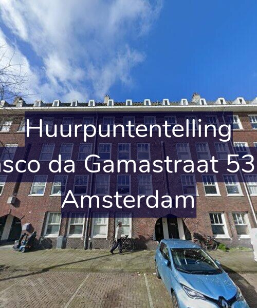 Foto gevel Huurpuntentelling voor Vasco da Gamastraat 53-H, Amsterdam
