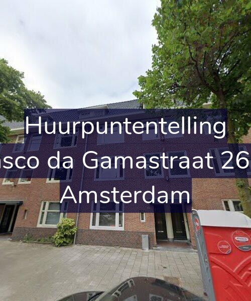 Foto gevel Huurpuntentelling voor Vasco da Gamastraat 26-H, Amsterdam