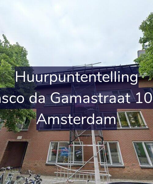 Foto gevel Huurpuntentelling voor Vasco da Gamastraat 10-D, Amsterdam