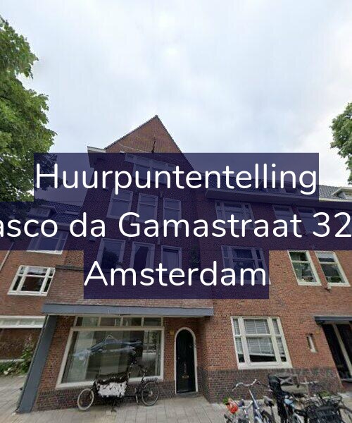 Foto gevel Huurpuntentelling voor Vasco da Gamastraat 32-1, Amsterdam