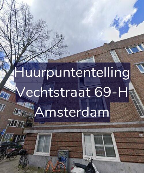 Foto gevel Huurpuntentelling voor Vechtstraat 69-H, Amsterdam