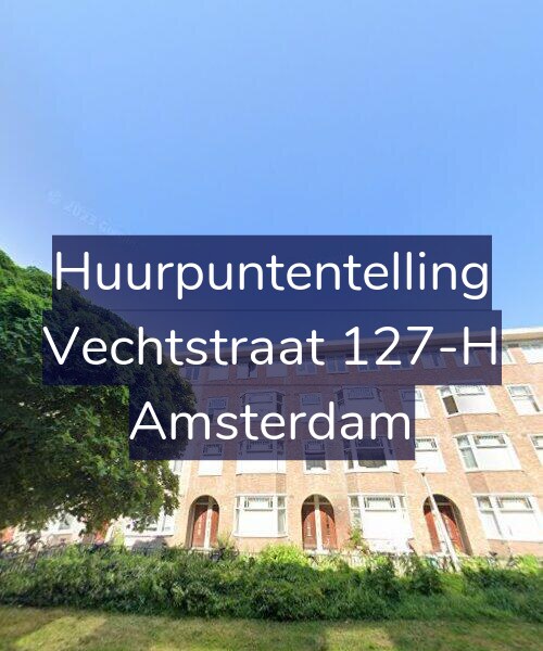 Foto gevel Huurpuntentelling voor Vechtstraat 127-H, Amsterdam