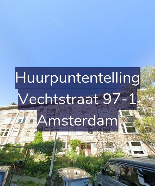Foto gevel Huurpuntentelling voor Vechtstraat 97-1, Amsterdam