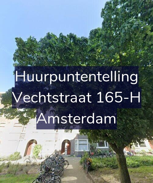 Foto gevel Huurpuntentelling voor Vechtstraat 165-H, Amsterdam