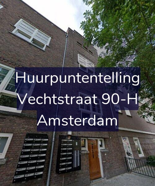 Foto gevel Huurpuntentelling voor Vechtstraat 90-H, Amsterdam