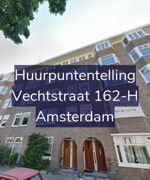 Foto gevel Huurpuntentelling voor Vechtstraat 162-H, Amsterdam