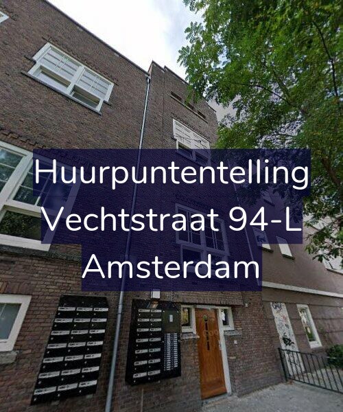 Foto gevel Huurpuntentelling voor Vechtstraat 94-L, Amsterdam