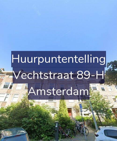 Foto gevel Huurpuntentelling voor Vechtstraat 89-H, Amsterdam