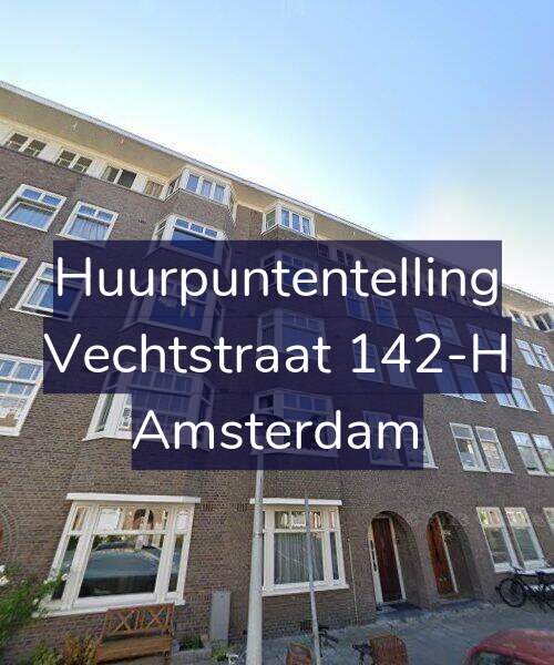 Foto gevel Huurpuntentelling voor Vechtstraat 142-H, Amsterdam