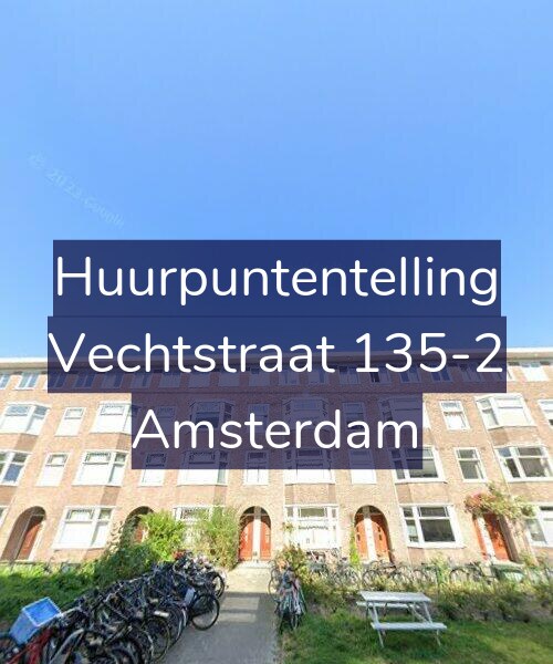 Foto gevel Huurpuntentelling voor Vechtstraat 135-2, Amsterdam