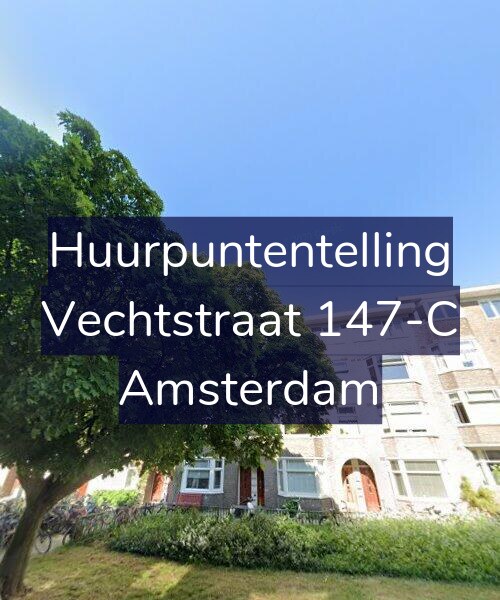Foto gevel Huurpuntentelling voor Vechtstraat 147-C, Amsterdam