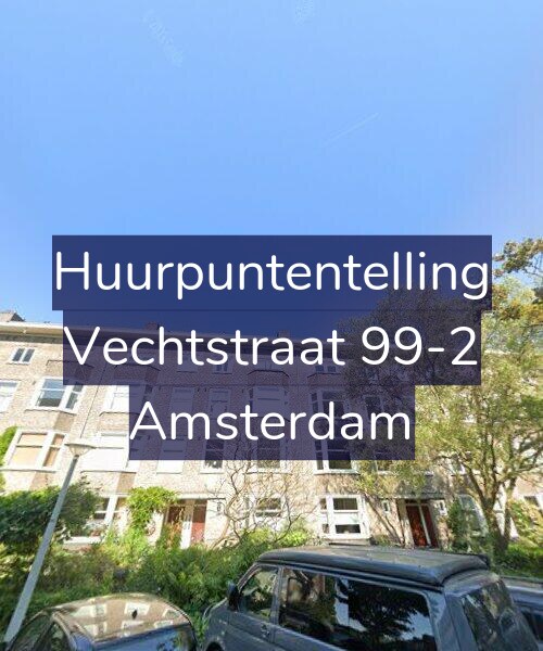 Foto gevel Huurpuntentelling voor Vechtstraat 99-2, Amsterdam