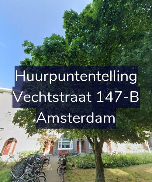 Foto gevel Huurpuntentelling voor Vechtstraat 147-B, Amsterdam