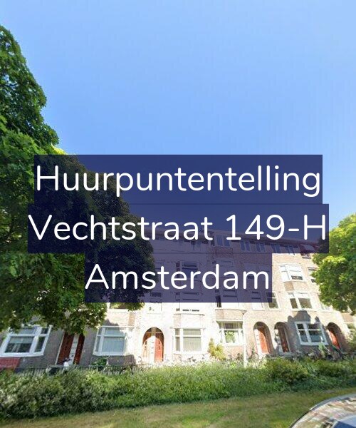 Foto gevel Huurpuntentelling voor Vechtstraat 149-H, Amsterdam