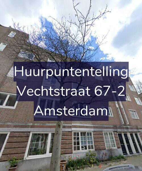 Foto gevel Huurpuntentelling voor Vechtstraat 67-2, Amsterdam