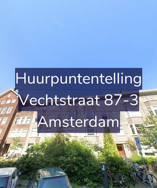 Foto gevel Huurpuntentelling voor Vechtstraat 87-3, Amsterdam
