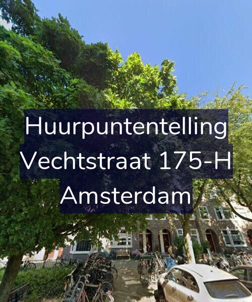 Foto gevel Huurpuntentelling voor Vechtstraat 175-H, Amsterdam