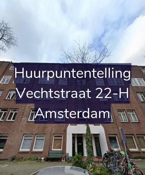 Foto gevel Huurpuntentelling voor Vechtstraat 22-H, Amsterdam