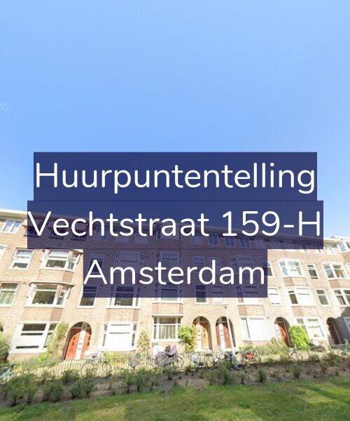 Foto gevel Huurpuntentelling voor Vechtstraat 159-H, Amsterdam