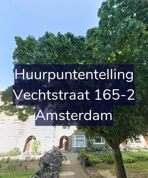 Foto gevel Huurpuntentelling voor Vechtstraat 165-2, Amsterdam
