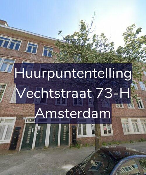 Foto gevel Huurpuntentelling voor Vechtstraat 73-H, Amsterdam