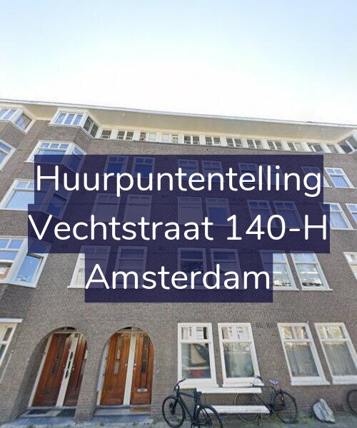 Foto gevel Huurpuntentelling voor Vechtstraat 140-H, Amsterdam