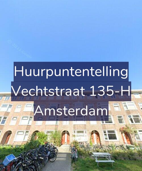 Foto gevel Huurpuntentelling voor Vechtstraat 135-H, Amsterdam