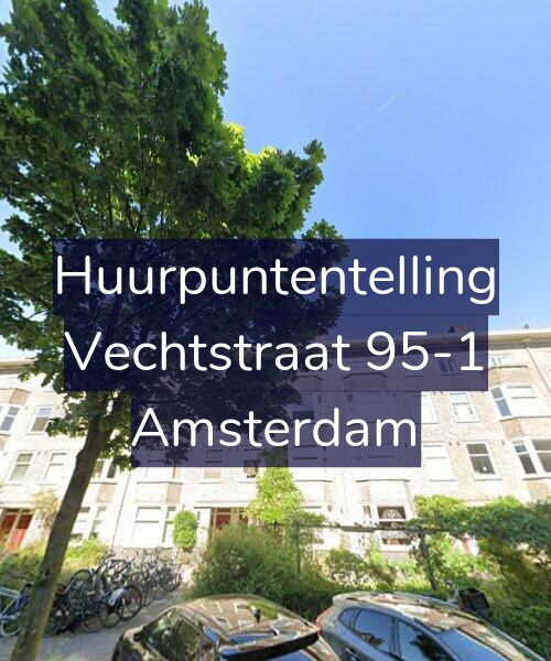 Foto gevel Huurpuntentelling voor Vechtstraat 95-1, Amsterdam