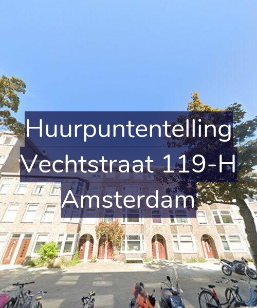 Foto gevel Huurpuntentelling voor Vechtstraat 119-H, Amsterdam