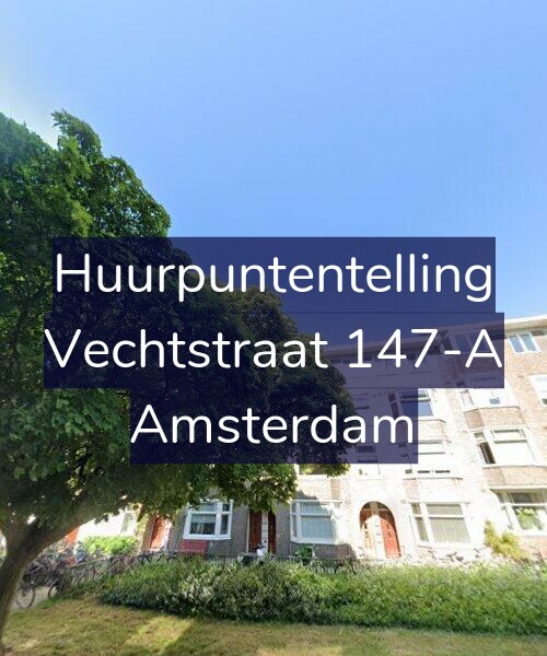 Foto gevel Huurpuntentelling voor Vechtstraat 147-A, Amsterdam