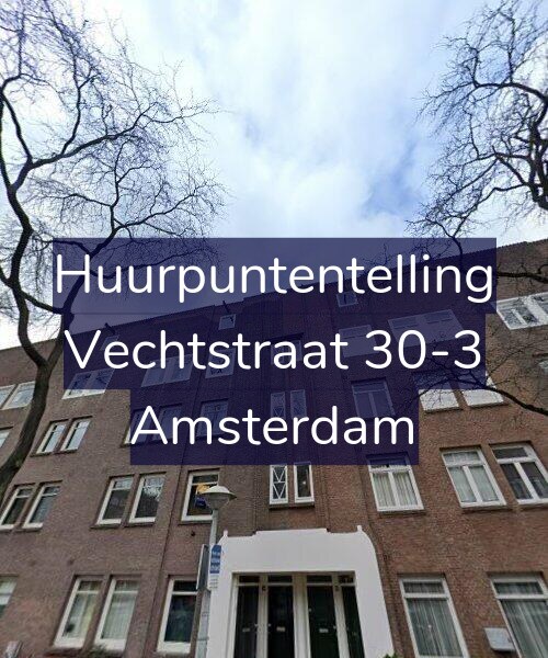 Foto gevel Huurpuntentelling voor Vechtstraat 30-3, Amsterdam