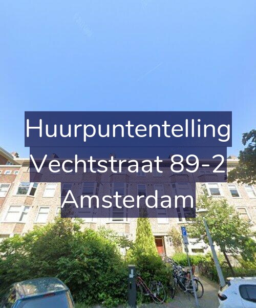 Foto gevel Huurpuntentelling voor Vechtstraat 89-2, Amsterdam
