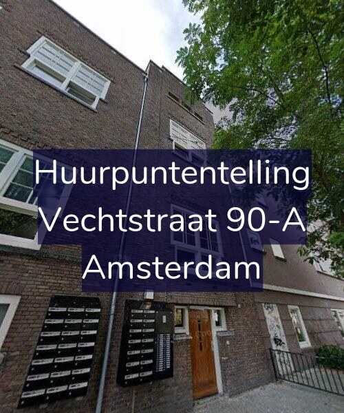 Foto gevel Huurpuntentelling voor Vechtstraat 90-A, Amsterdam