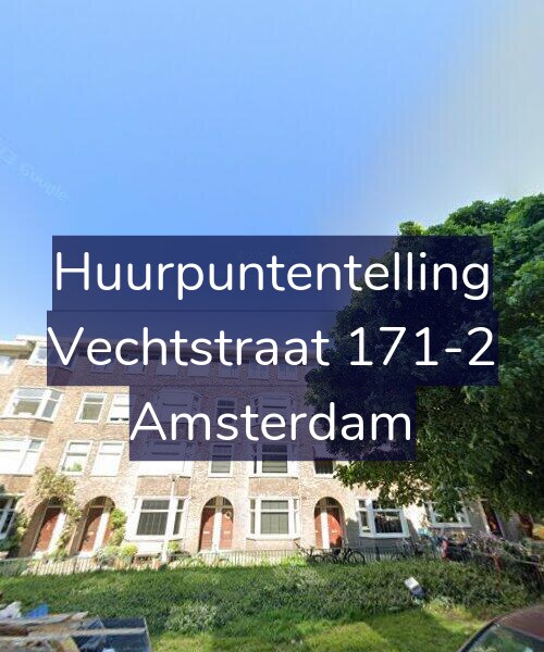 Foto gevel Huurpuntentelling voor Vechtstraat 171-2, Amsterdam