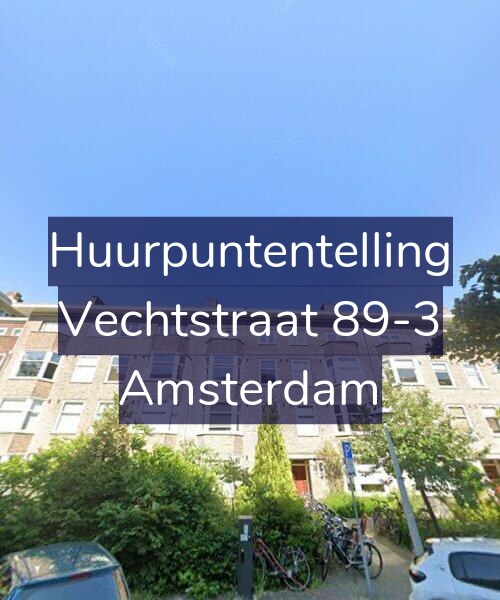 Foto gevel Huurpuntentelling voor Vechtstraat 89-3, Amsterdam
