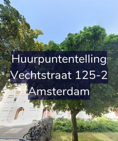 Foto gevel Huurpuntentelling voor Vechtstraat 125-2, Amsterdam
