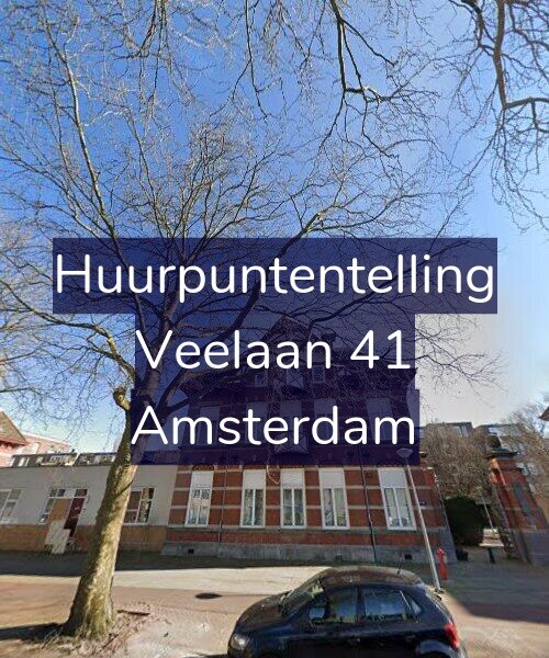 Foto gevel Huurpuntentelling voor Veelaan 41, Amsterdam