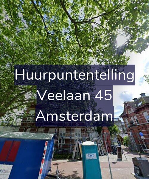 Foto gevel Huurpuntentelling voor Veelaan 45, Amsterdam